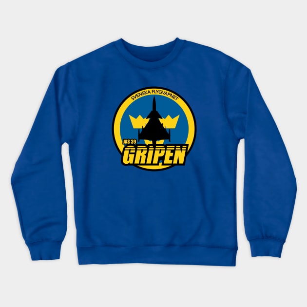 JAS 39 Gripen Crewneck Sweatshirt by TCP